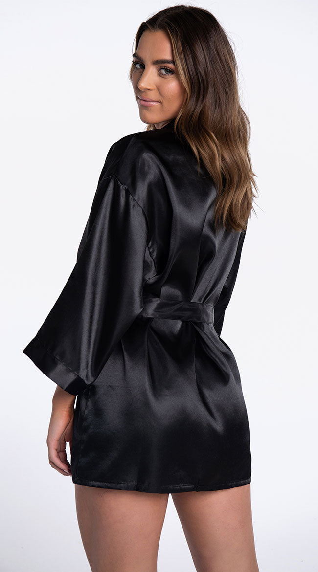 Me Time Satin Robe