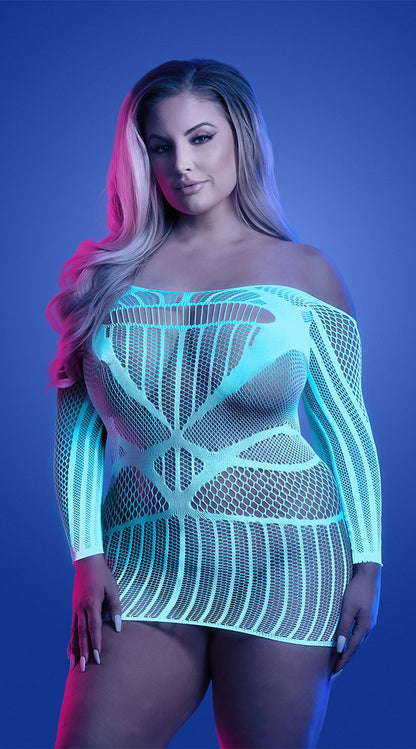 Plus Size Ascension Glow-in-the-Dark Chemise