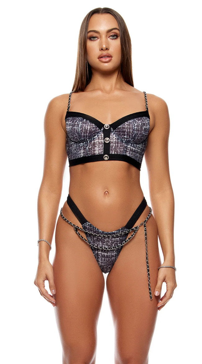 Keep It Classy Longline Bra Set
