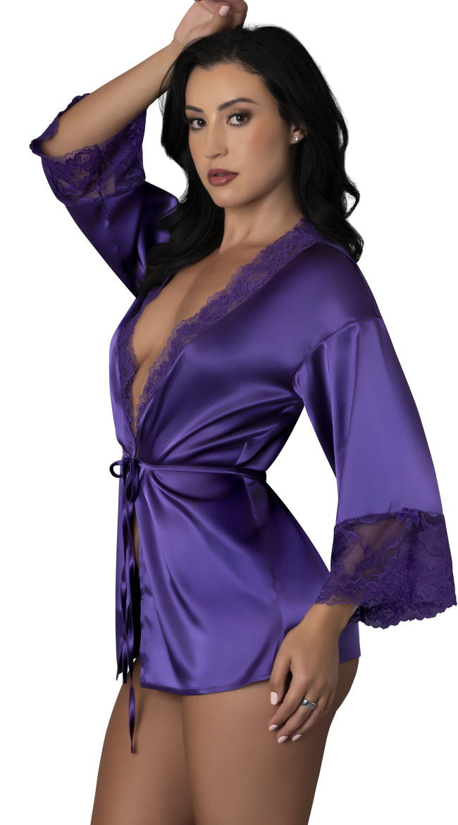Soft Petals Robe